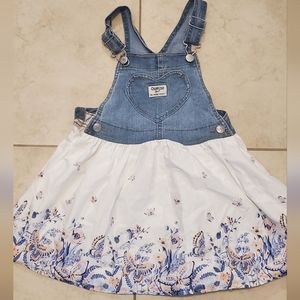 Oshkosh denim flower dreas